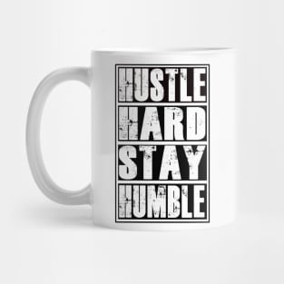 Hustle Hard Stay Humble Entrepreneur Fitness Gym Workout Motivation Mug